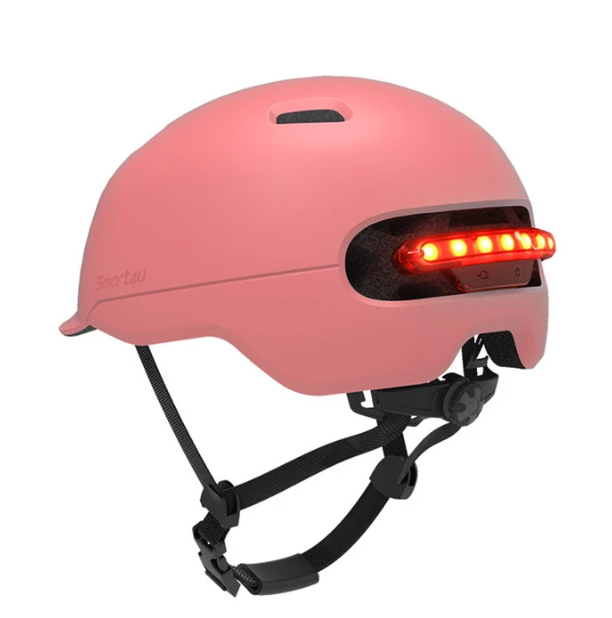 ✅ Scooter Helmet with LED red tail light for your Safety