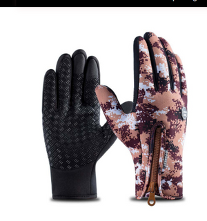 ✅ Warm Outdoor waterproof and windproof gloves for men and women compatible with touch screen displays