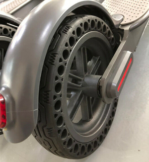 ✅ Electric scooter 8.5 inch new upgrade tyre with shock absorber and increased contact patch feature