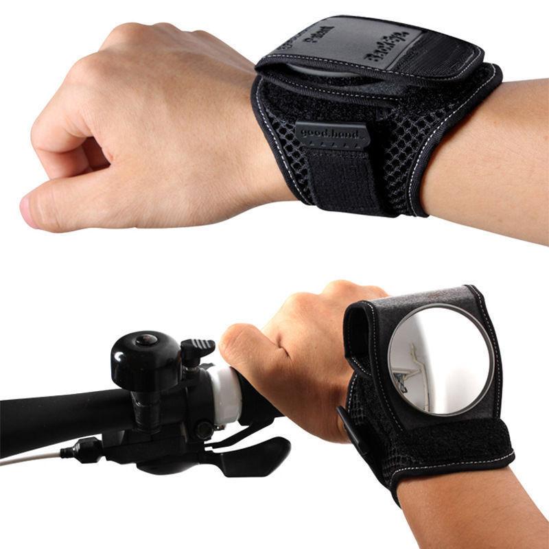 Bicycle wrist safety rear best sale view mirror