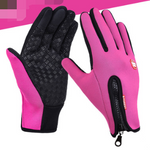 ✅ Warm Outdoor waterproof and windproof gloves for men and women compatible with touch screen displays