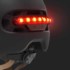 ✅ Scooter Helmet with LED red tail light for your Safety