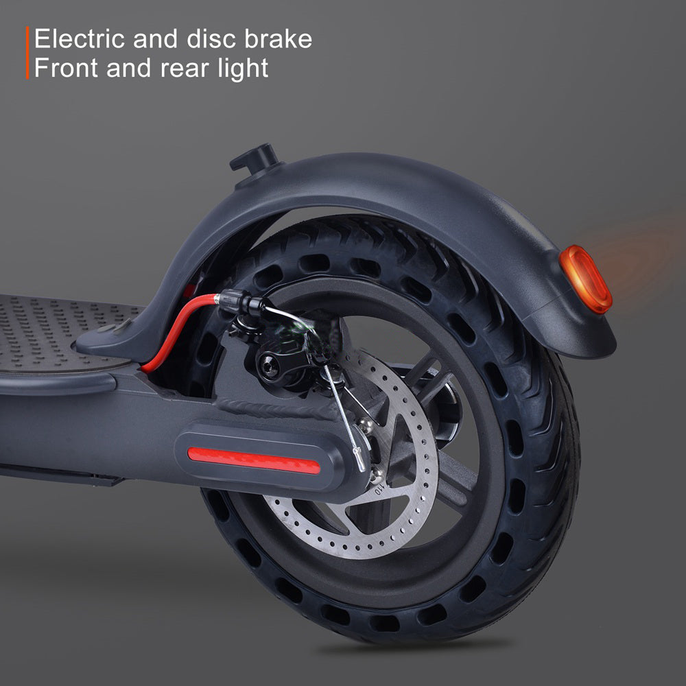 🛴 Electric Scooter 8.5 Inch wheels, Speed 15.5 mph, 28 miles autonomy with Led Light, Display and Smartphone APP control